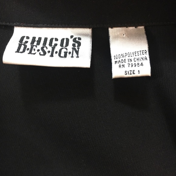 Chico’s black jacket - Picture 5 of 5